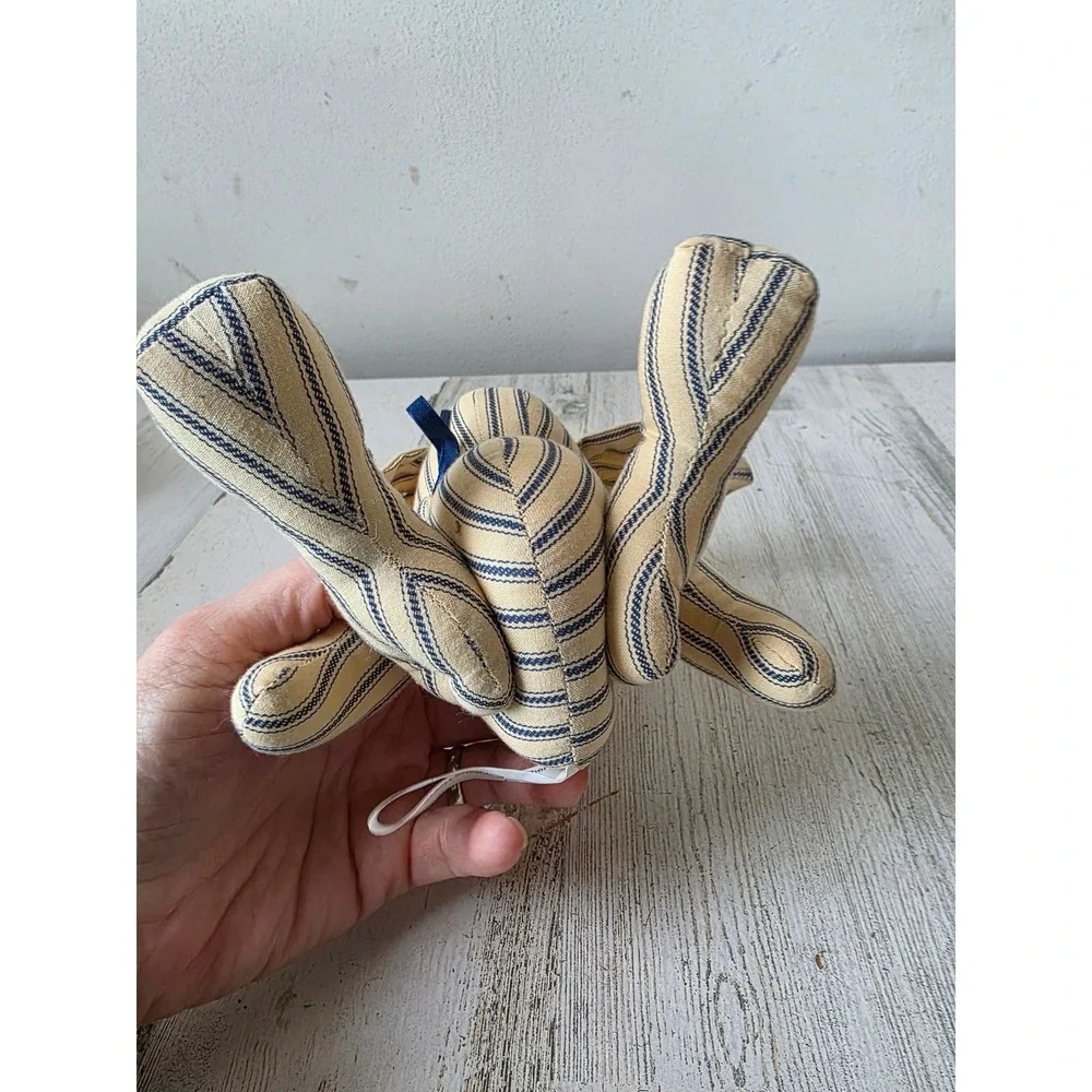 Overly raker jointed Easter Bunny spring decor plush stuffed‎